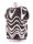 Damen Marken Bluse kurzarm Rippenbündchen schwarz-weiß Größe 46 NEU A173
