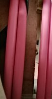 IMPRESSIONEN living Outdoor-Stuhl Gartenstuhl Metall rosé ca. H80xB46xT56cm NEU