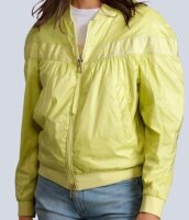 JOOP! Damen leichte Sommer-Jacke Blouson gelb Rippkragen Gr 38 NEU mitFehler B82