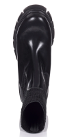 REKEN MAAR Damen Schuhe Stiefelette Chelsea-Boots Leder schwarz Größe 41 NEU W35