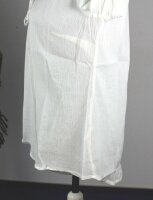 S.HEEGO Long-Tunika weiß langarm 100%Baumwolle KnitterOptik Gr 44 46 48 NEU R220