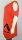 ADIA Fashion Tunika-Kleid Viskose rot offene Schultern Cut-Out Gr 50 52 NEU A54