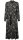 Kleid maxi langarm Off-white-Schwarz-floral Gr 34 36 38 40 NEU HA156