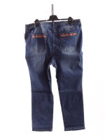 Damen Marken Jeans Stickereien blau Gr 26 stretch NEU B158