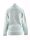 Damen Marken Strickjacke 100%Baumwolle Reißverschluss mint-weiß Größe 38 NEU A66