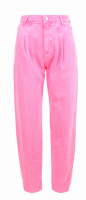 ESSENTIEL ANTWERP Damen Boyfriend Jeans neon pink Bananenbein Größe W26 NEU B203