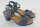 BioStep Damen Sandale Schuhe Leder Blockabsatz Tauben-Blau Größe 40 NEU M193