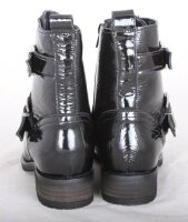 COOLWAVES Damen Schuhe Stiefelette Boots Lack-Leder schwarz warm Gr 38 NEU Q23