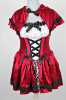 Kostüm Rotkäppchen mit Cape 2teilig Fasching Karneval Gothic LARP Größe L NEU M7