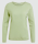 OUI Damen Pullover langarm mintgrün Feinstrick U-Boot-Ausschnitt Gr 40 NEU A46