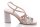 Damen Schuh Sandale Leder rosé-türkis-silber Blockabsatz Gr 38 NEU K31