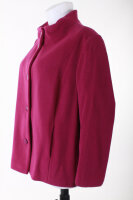 Damen eleganter Kurzmantel Jacke cyclam 80% Wolle Größe 58 60 62 NEU HR003