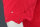 Damen T-Shirt Shirt rot kurzarm Rundhals Baumwolle Stickerei Gr 60 62 NEU B339