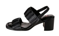 HÖGL Damen Schuhe Pumps-Sandale Leder schwarz Blockabsatz 4cm Größe 38,5 NEU K5