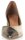 SIENNA Damen Pumps Schuhe Leder bronze-silber Blockabsatz 4,5cm Größe 38 NEU K11
