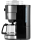 BEEM Filterkaffeemaschine Glaskanne 1,25L Mahlwerk 2-10Tassen schwarz-silber NEU