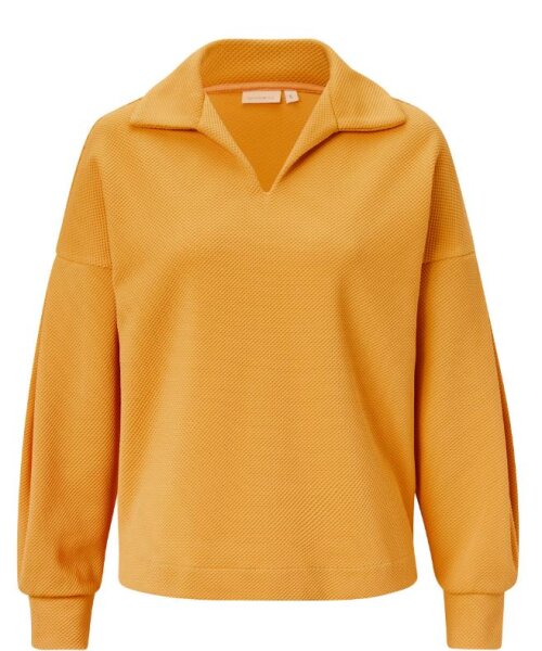 PREMIUM MARKE Damen Sweatshirt Pullover gelb Größe 34 XS NEU A267