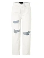 Größe W28 L34 DRYKORN Jeans Mom Fit Off-white
